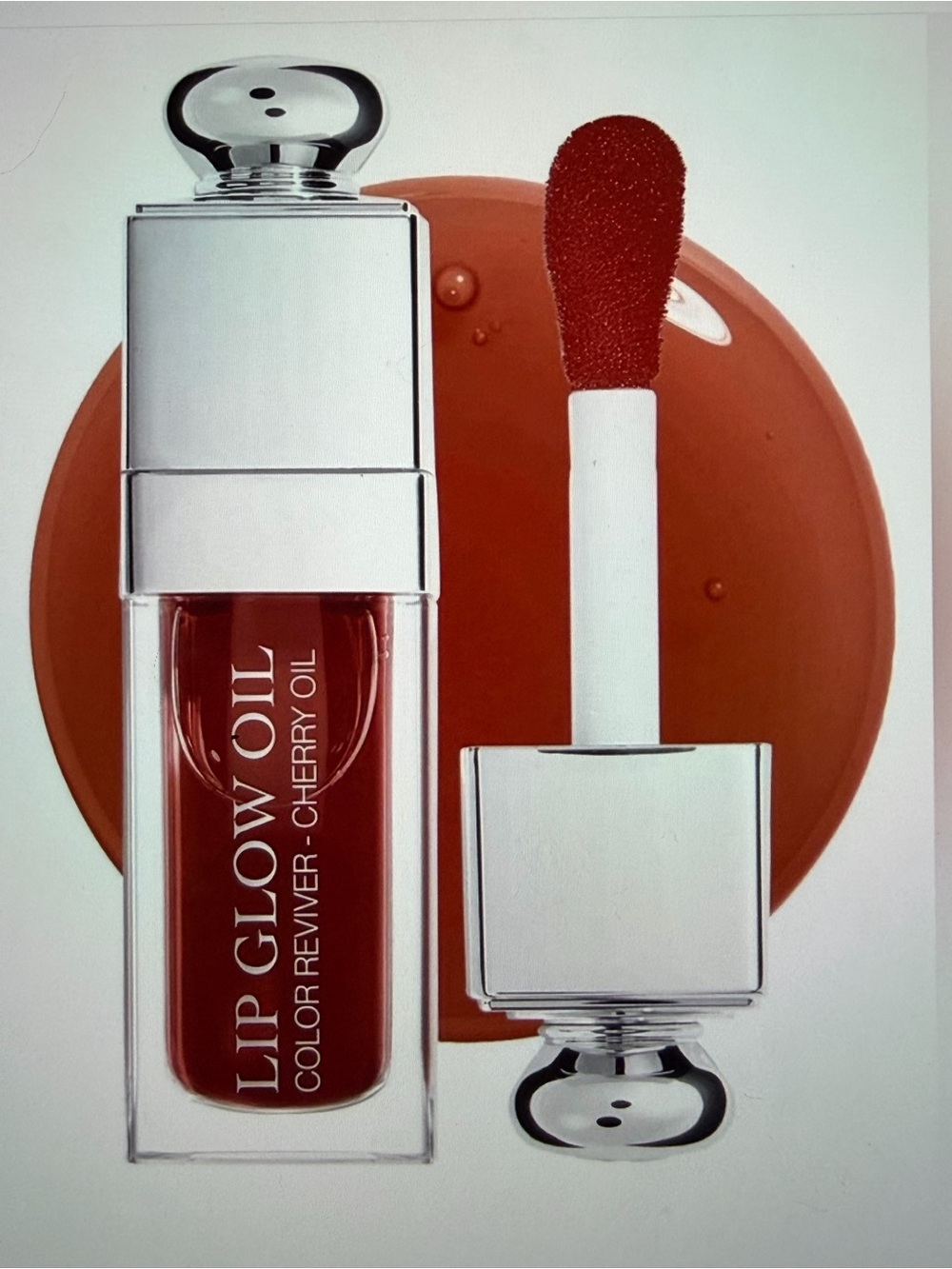 Dior Lip Glow Oil - Cherry Oil Tint (bronzed glow)